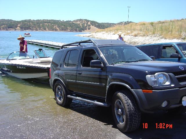 Nissan xterra towing a boat #10